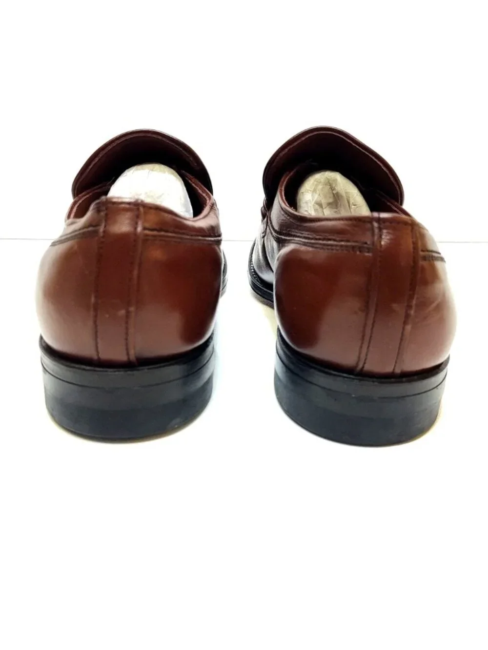 Stafford Comfort Plus All Leather Horsebit Loafers Leather Outsole Men 7 D/B VTG